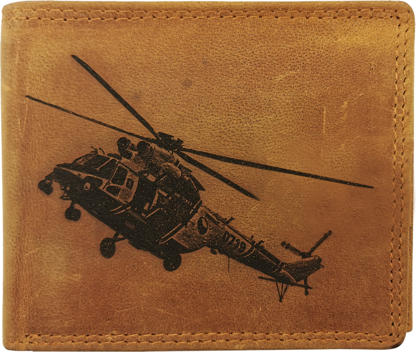 Kožená peněženka pánská z vlastní fotky